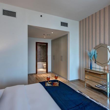 Durrani Homes - Lux 1Br At Al Habtoor Amna Tower 迪拜 外观 照片