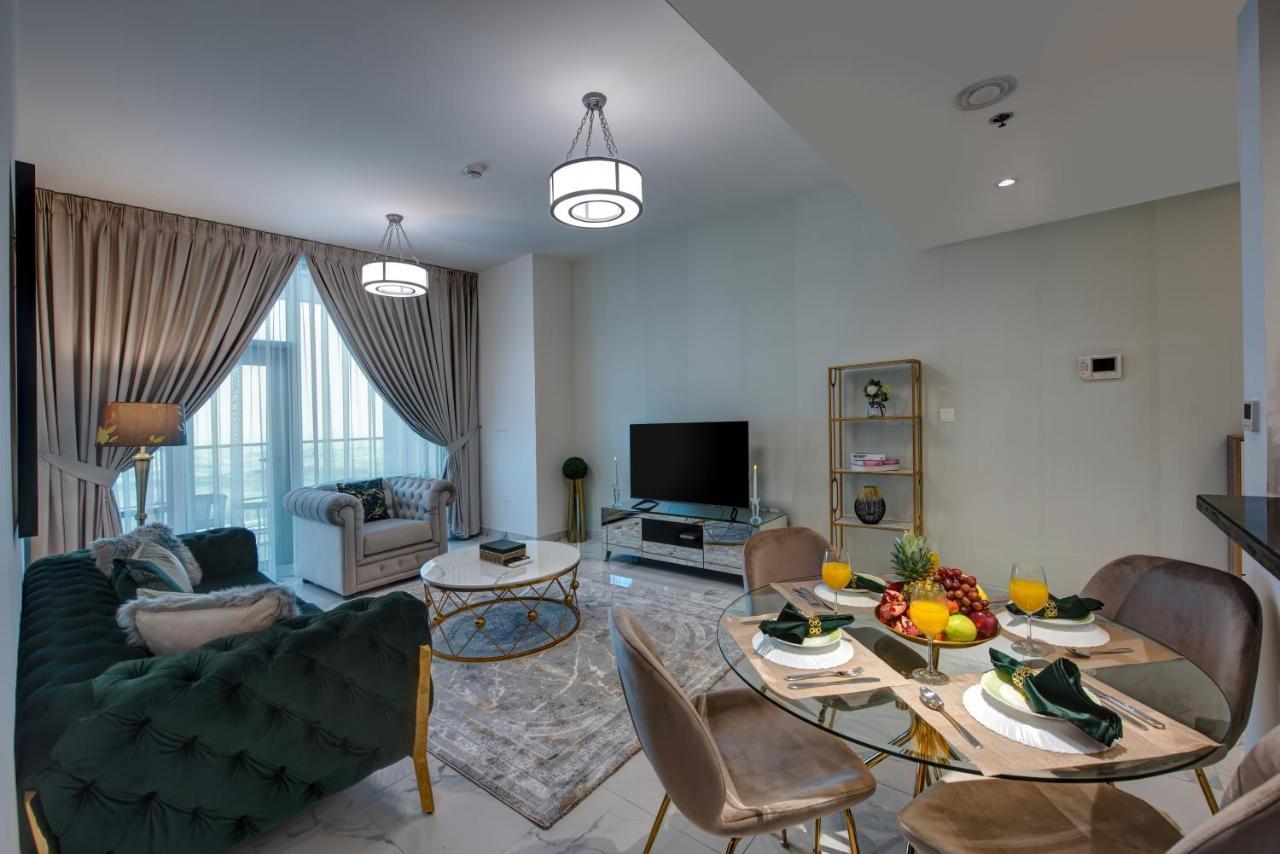 Durrani Homes - Lux 1Br At Al Habtoor Amna Tower 迪拜 外观 照片