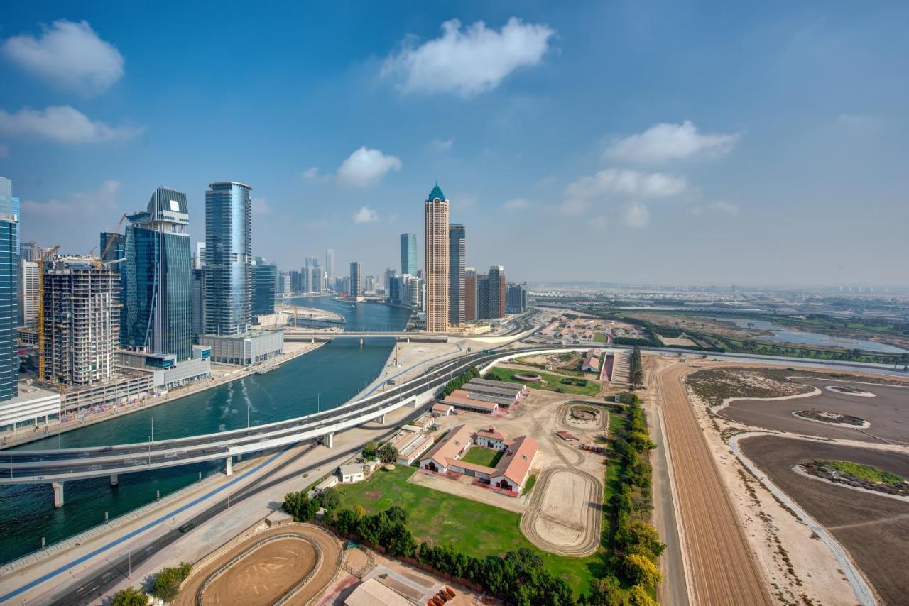 Durrani Homes - Lux 1Br At Al Habtoor Amna Tower 迪拜 外观 照片