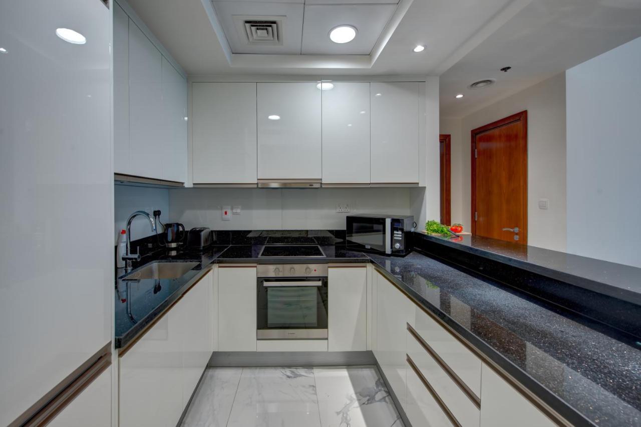 Durrani Homes - Lux 1Br At Al Habtoor Amna Tower 迪拜 外观 照片